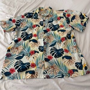 High Surf Tropical/Hawaiian Shirt | Size: Large